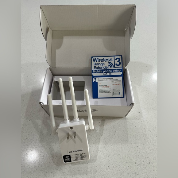 WiFi Extender, new in box never used. Bought two and only needed one. - Picture 3 of 7